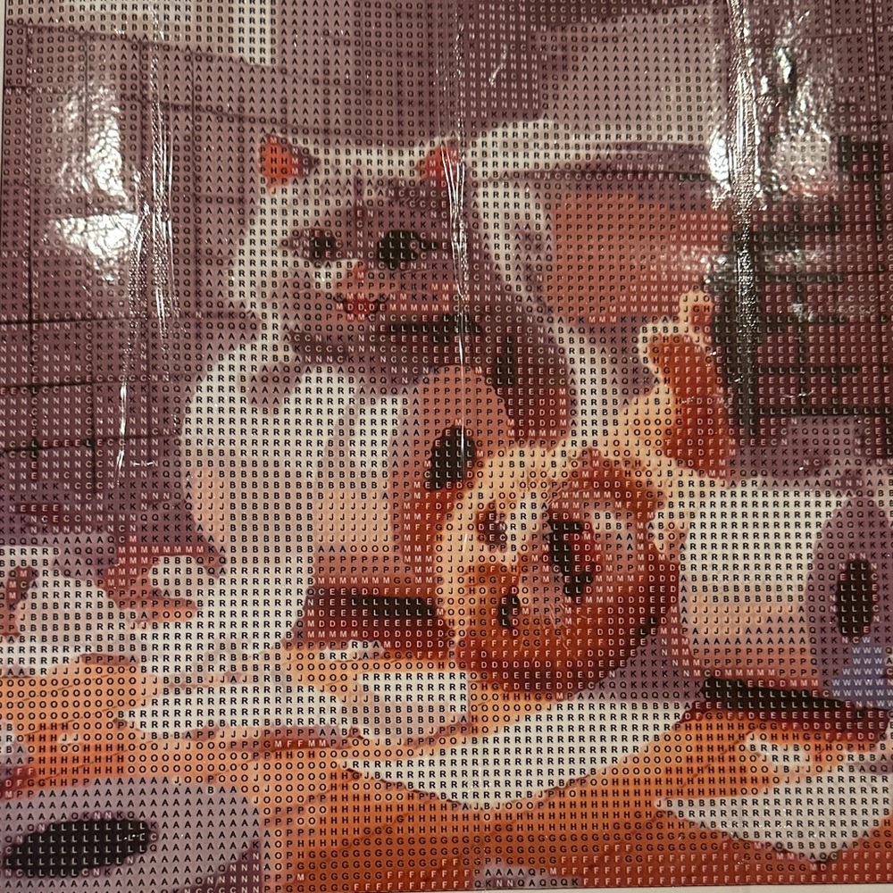 Host Support Diamond Art Kit Cat-Themed playing with the toilet paper